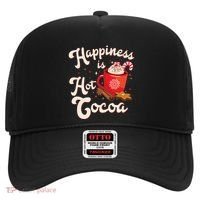Cute Holiday Happiness Is Hot Cocoa Hot Chocolate Hat thumb 0