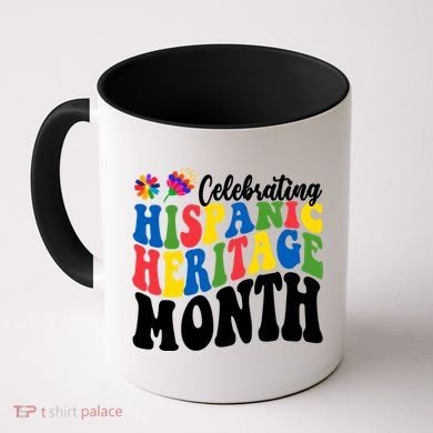 Celebrating Hispanic Heritage Month Colorful Coffee Mug