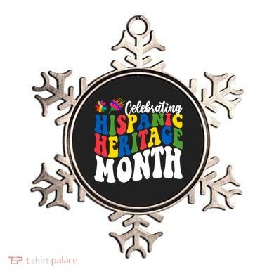 Celebrating Hispanic Heritage Month Colorful Ornament