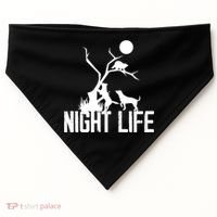 Coon Hound Hunting Night Life Hunting Dog Coon Hunting Gift USA-Made Doggie Bandana thumb 0