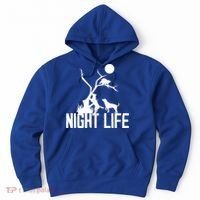 Coon Hound Hunting Night Life Hunting Dog Coon Hunting Gift Hoodie thumb 0