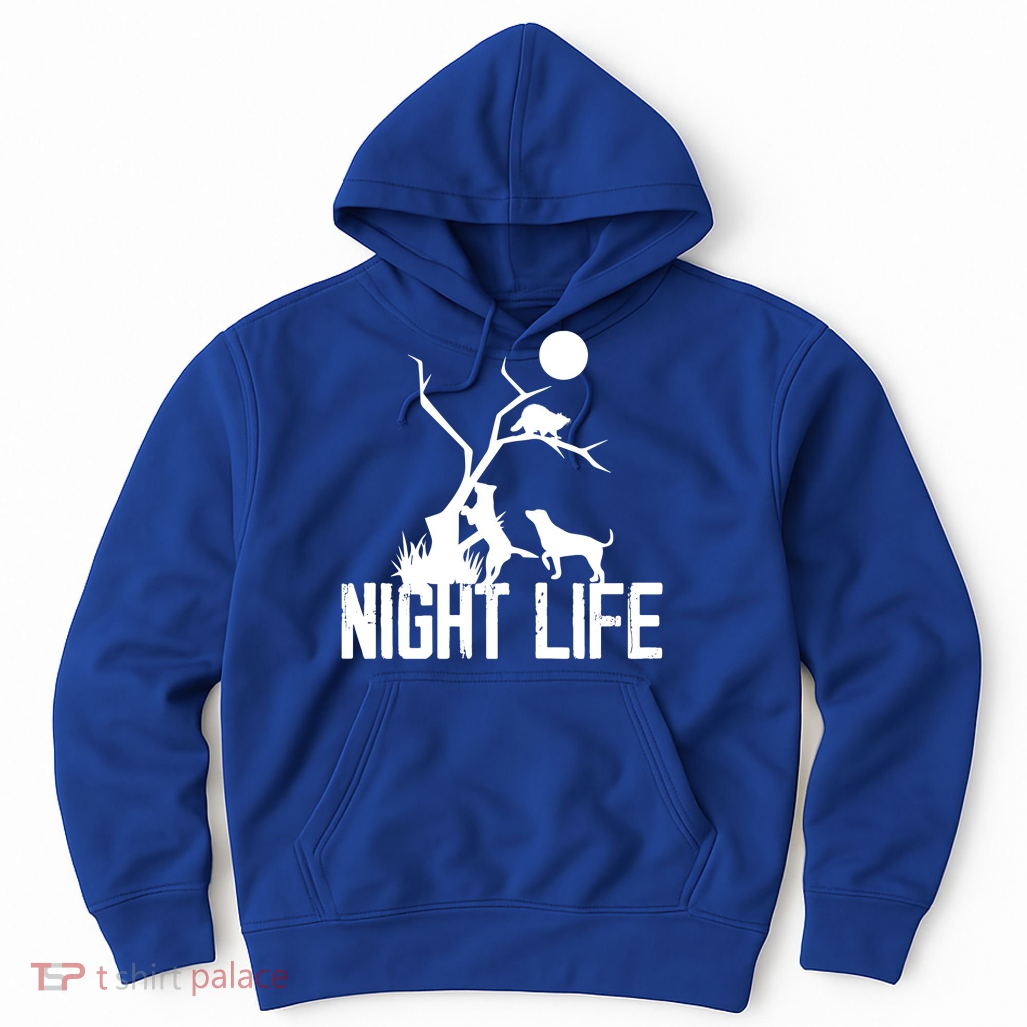 Coon Hound Hunting Night Life Hunting Dog Coon Hunting Gift Hoodie