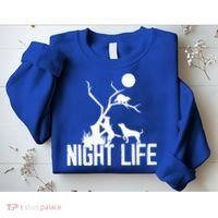Coon Hound Hunting Night Life Hunting Dog Coon Hunting Gift Sweatshirt thumb 2