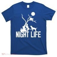 Coon Hound Hunting Night Life Hunting Dog Coon Hunting Gift T-Shirt thumb 0