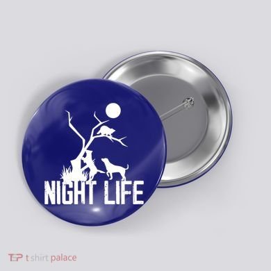 Coon Hound Hunting Night Life Hunting Dog Coon Hunting Gift Button