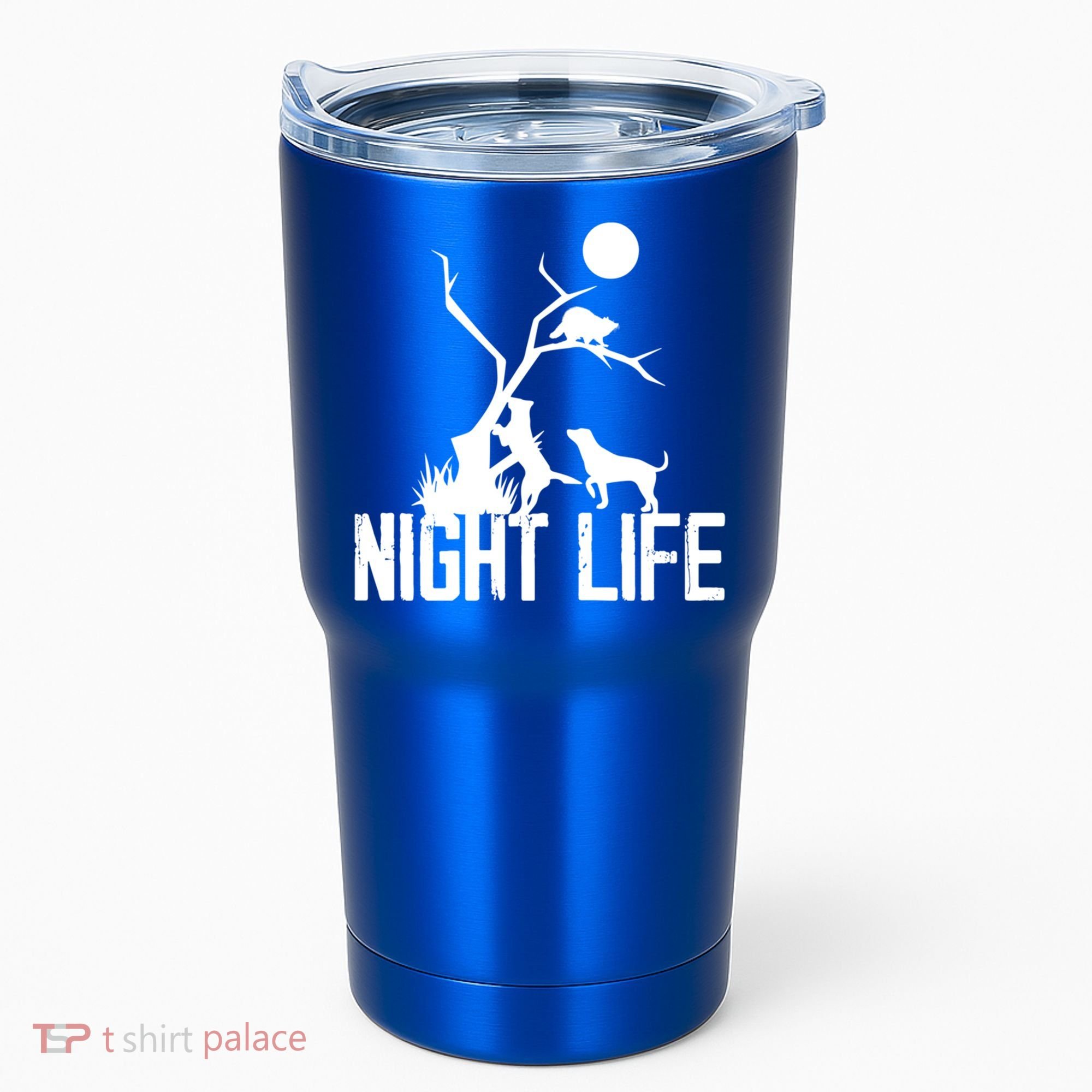 Coon Hound Hunting Night Life Hunting Dog Coon Hunting Gift Tumbler