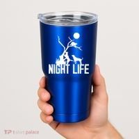 Coon Hound Hunting Night Life Hunting Dog Coon Hunting Gift Tumbler thumb 2