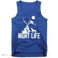 Coon Hound Hunting Night Life Hunting Dog Coon Hunting Gift Tank Top thumb 0
