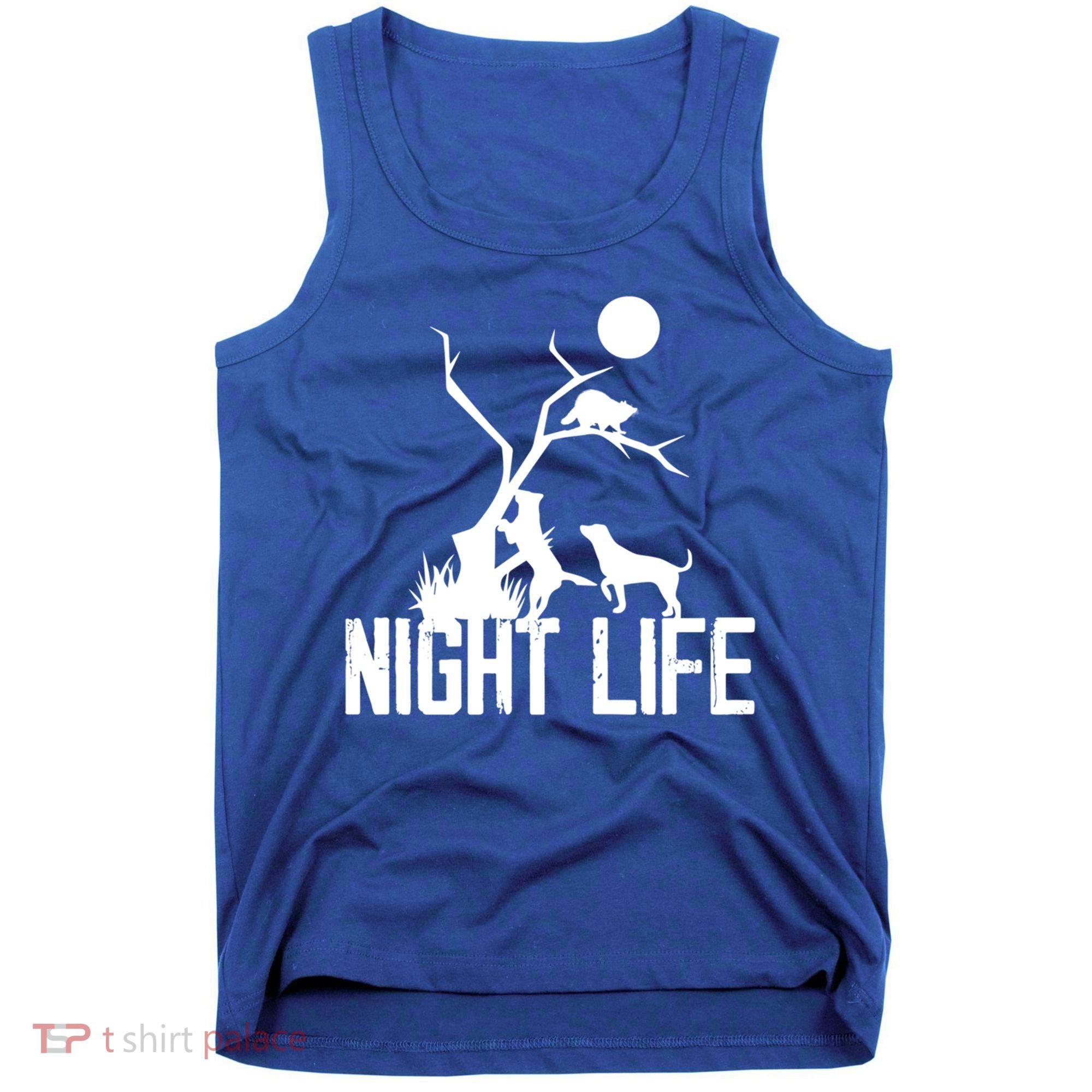 Coon Hound Hunting Night Life Hunting Dog Coon Hunting Gift Tank Top