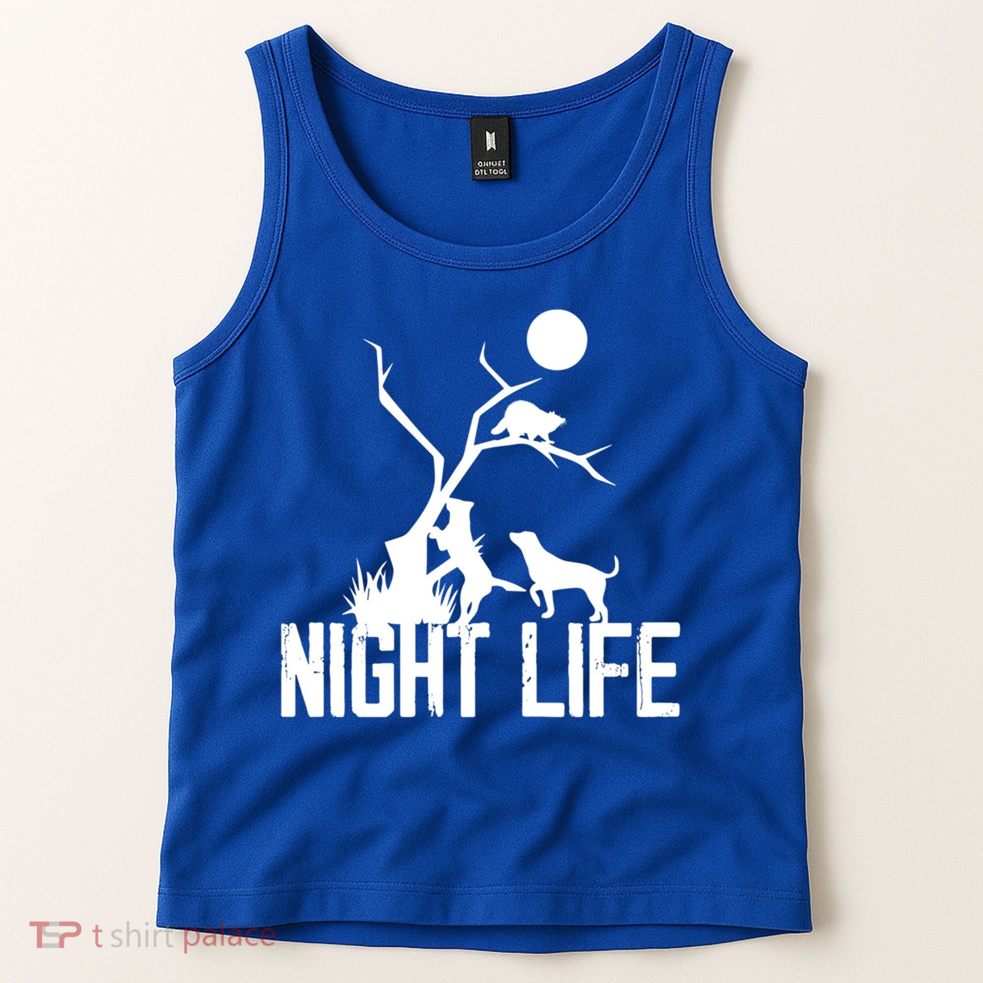 Coon Hound Hunting Night Life Hunting Dog Coon Hunting Gift Tank Top