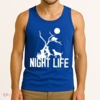 Coon Hound Hunting Night Life Hunting Dog Coon Hunting Gift Tank Top thumb 3