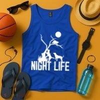 Coon Hound Hunting Night Life Hunting Dog Coon Hunting Gift Tank Top thumb 4