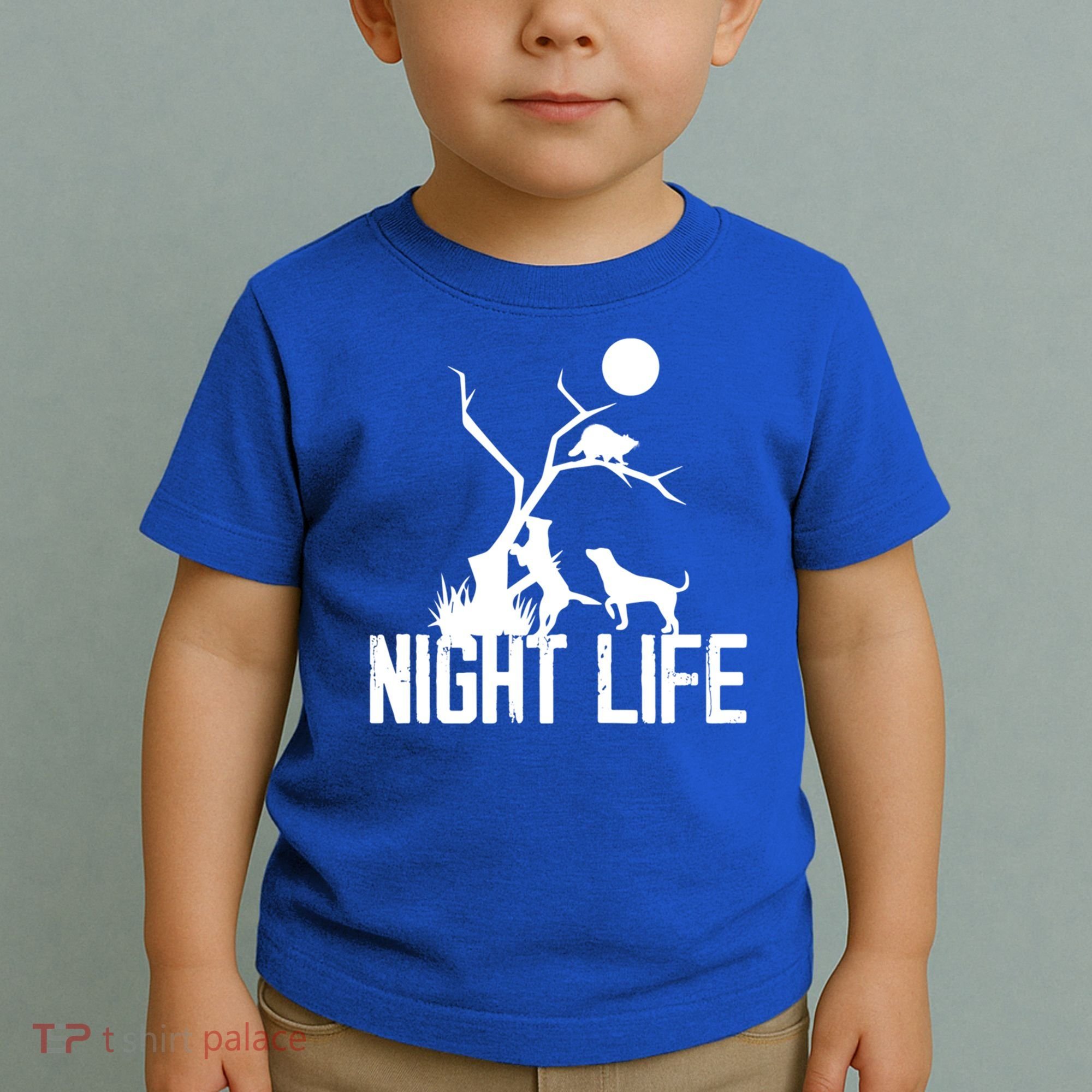 Coon Hound Hunting Night Life Hunting Dog Coon Hunting Gift Toddler T-Shirt
