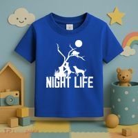 Coon Hound Hunting Night Life Hunting Dog Coon Hunting Gift Toddler T-Shirt thumb 3