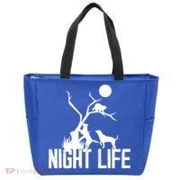 Coon Hound Hunting Night Life Hunting Dog Coon Hunting Gift Tote Bag thumb 0