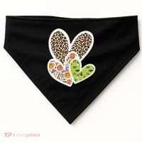 Cute Halloween Hearts Festive USA-Made Doggie Bandana thumb 0