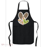 Cute Halloween Hearts Festive Apron thumb 0