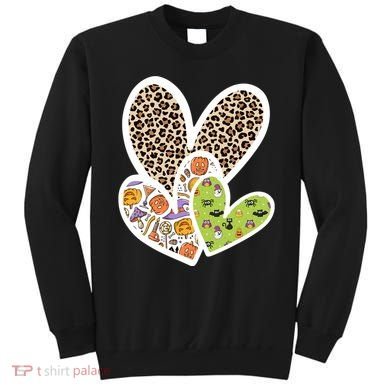Cute Halloween Hearts Festive Sweatshirt