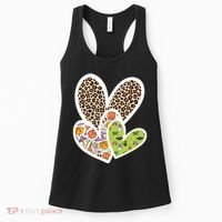 Cute Halloween Hearts Festive Women's Tank Top thumb 0