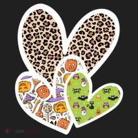 Cute Halloween Hearts Festive Hat thumb 2