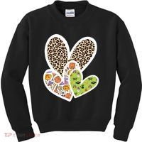 Cute Halloween Hearts Festive Kids Sweatshirt thumb 0