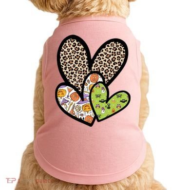 Cute Halloween Hearts Festive Doggie Tank