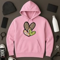 Cute Halloween Hearts Festive Hoodie thumb 3