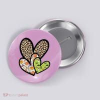 Cute Halloween Hearts Festive Button thumb 0