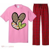 Cute Halloween Hearts Festive Pajama Set thumb 0
