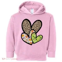 Cute Halloween Hearts Festive Toddler Hoodie thumb 0
