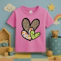 Cute Halloween Hearts Festive Toddler T-Shirt thumb 3