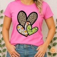 Cute Halloween Hearts Festive Women's T-Shirt thumb 2