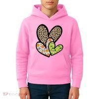 Cute Halloween Hearts Festive Kids Hoodie thumb 4