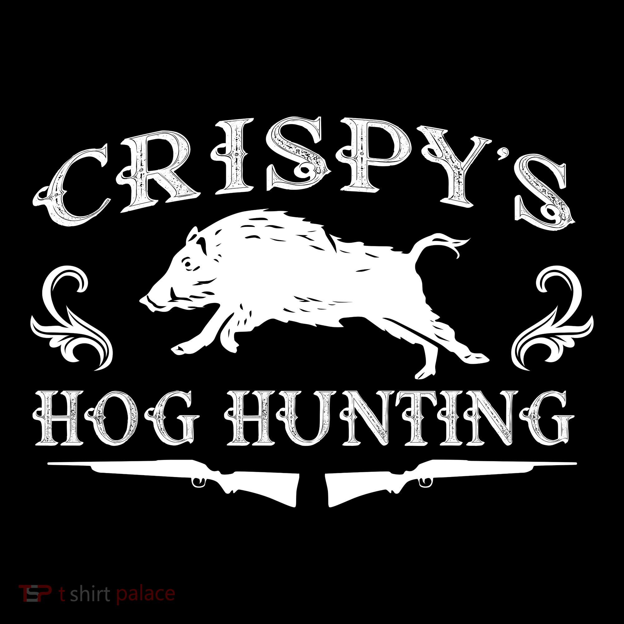 CrispyS Hog Hunting Ornament