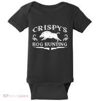 CrispyS Hog Hunting Baby Bodysuit thumb 0