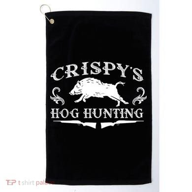 CrispyS Hog Hunting Golf Towel