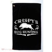 CrispyS Hog Hunting Golf Towel thumb 0