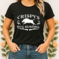 CrispyS Hog Hunting Women's T-Shirt thumb 2