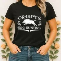 CrispyS Hog Hunting Women's T-Shirt thumb 2