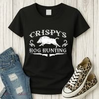 CrispyS Hog Hunting Women's T-Shirt thumb 3