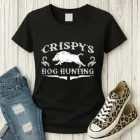 CrispyS Hog Hunting Women's T-Shirt thumb 3