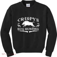 CrispyS Hog Hunting Kids Sweatshirt thumb 0