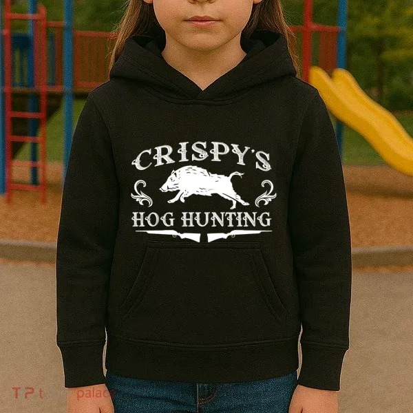 CrispyS Hog Hunting Kids Hoodie