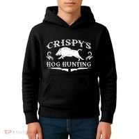 CrispyS Hog Hunting Kids Hoodie thumb 4