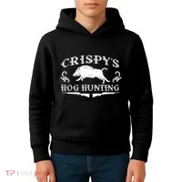 CrispyS Hog Hunting Kids Hoodie thumb 4