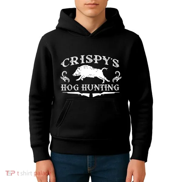 CrispyS Hog Hunting Kids Hoodie