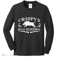 CrispyS Hog Hunting Kids Long Sleeve Shirt thumb 0