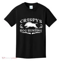 CrispyS Hog Hunting Kids T-Shirt thumb 0