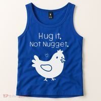 Chicken Hug It Not Nugget Tank Top thumb 2