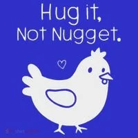 Chicken Hug It Not Nugget Women's Long Sleeve Shirt thumb 2